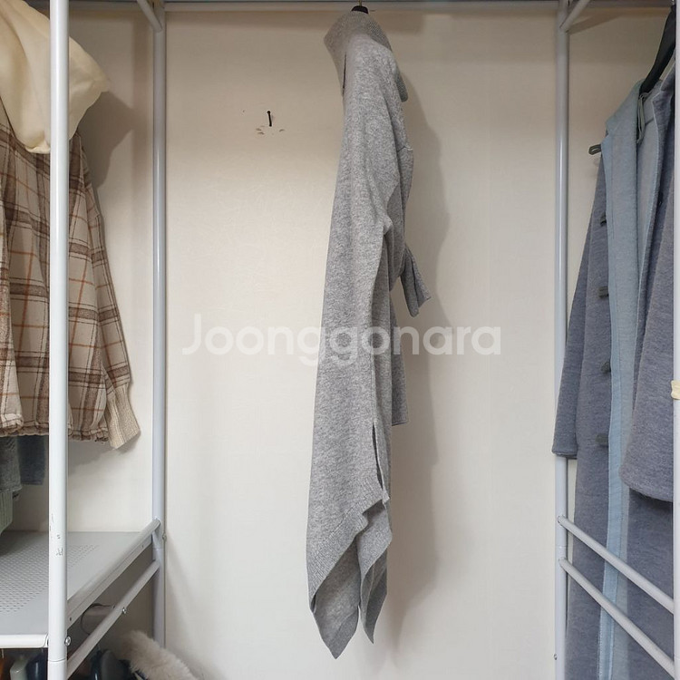 Donna Karan 도나카란 언발 캐시미어 롱 스웨터--3