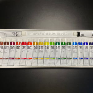 신한화구 전문가 수채화물감 20색