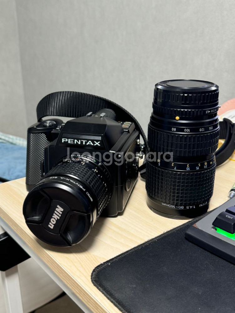 펜탁스645, 45mm 2.8, 80-160mm 4.5--0