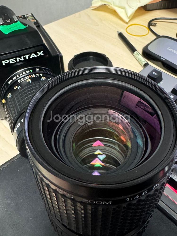 펜탁스645, 45mm 2.8, 80-160mm 4.5--6