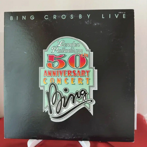 (민트급알판)Bing Crosby 50주년 라이브2LP