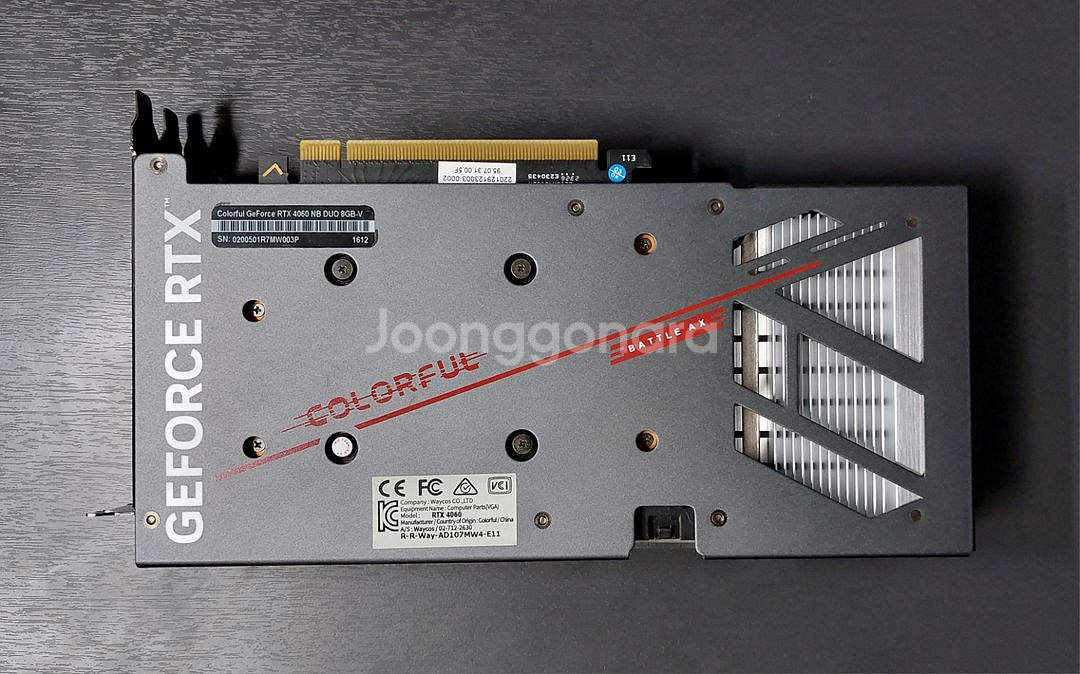 컬러풀 RTX 4060 상태 최상 팝니다--3