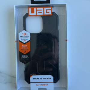 UAG 아이폰14프로맥스 패스파인더 블랙 케이스