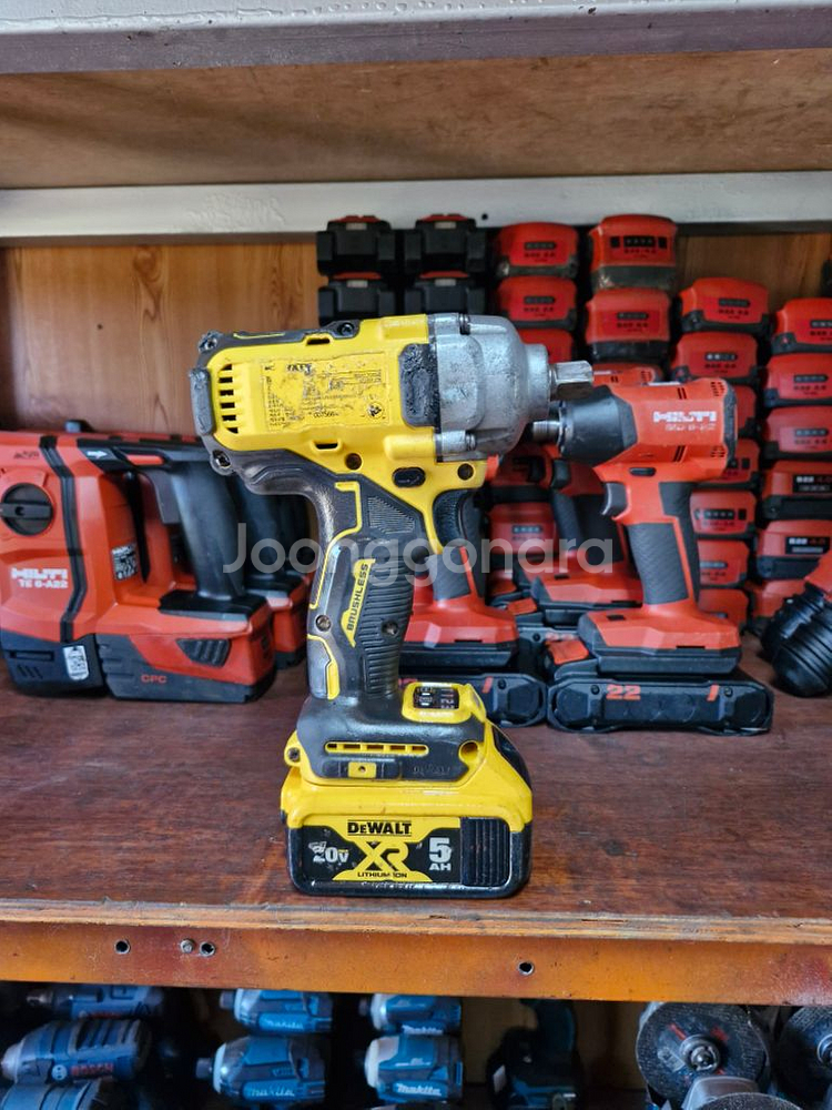 디월트미드토크임팩렌치DCF892 속도조절 배터리포함.6--2