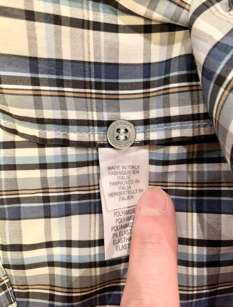 폴스미스 셔츠 15/38 95 100 실크혼방 새상품--3