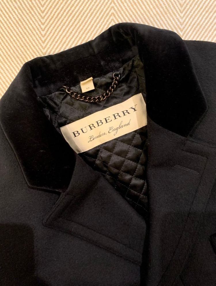 버버리 코트 울 캐시미어 블랙 50 97 100 105--4