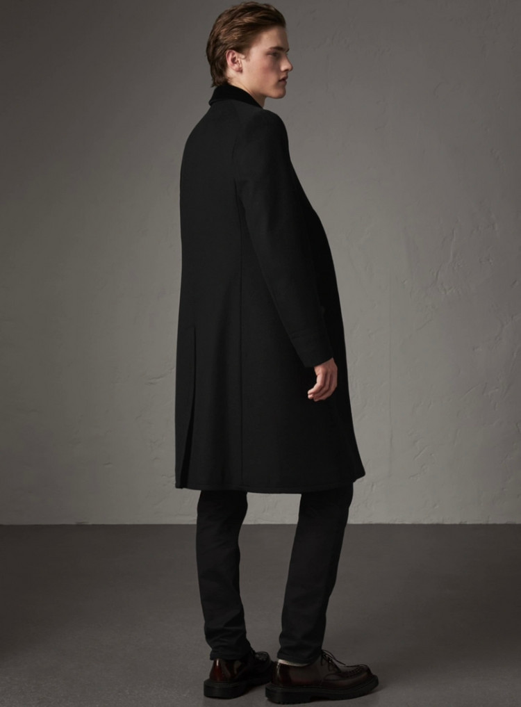 버버리 코트 울 캐시미어 블랙 50 97 100 105--2