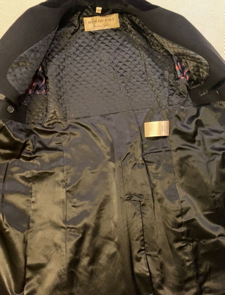 버버리 코트 울 캐시미어 블랙 50 97 100 105--6