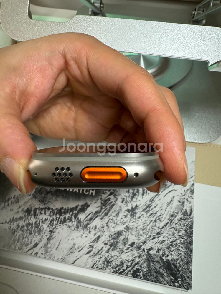 애플워치 울트라2 알파인 루프 올리브 M--2