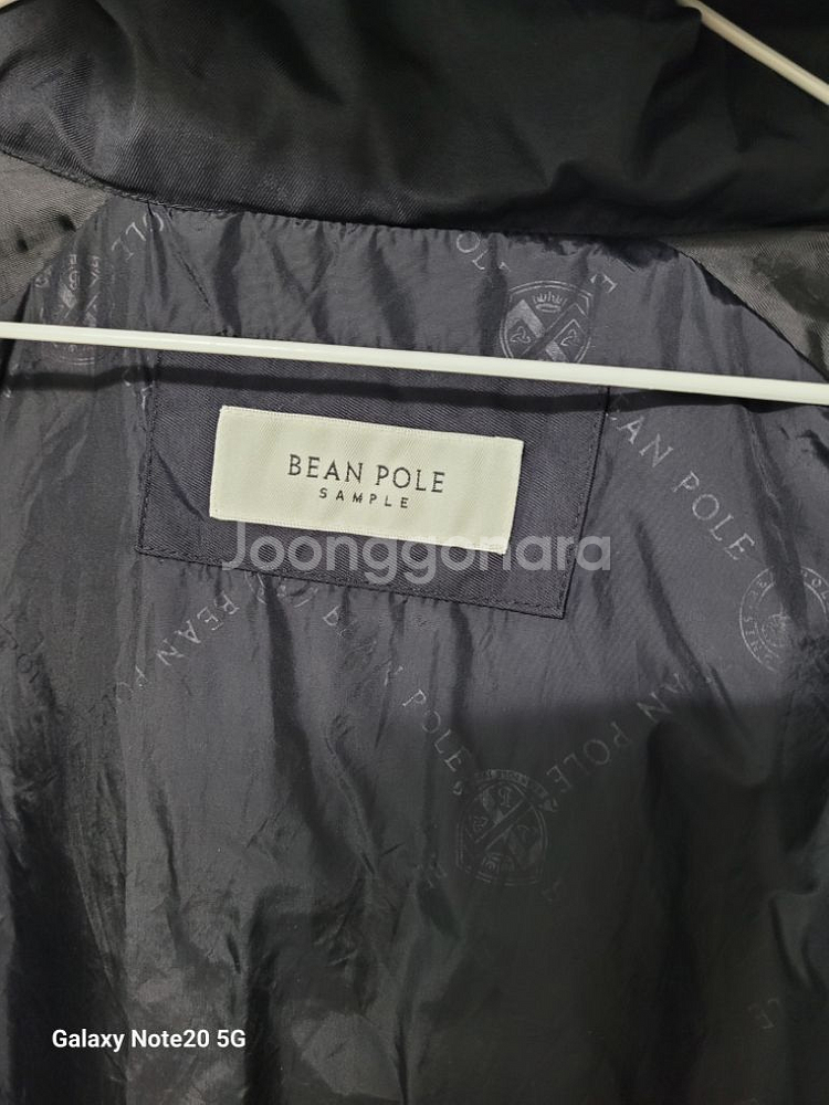남성 빈폴 봄.가을 간절기 캐주얼자켓 (블랙.100)--6