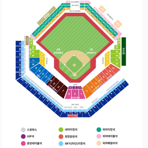 플레이오프 1차전 삼성 VS LG 1루 SKY존