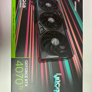 컬러풀 4070ti 불칸 팝니다