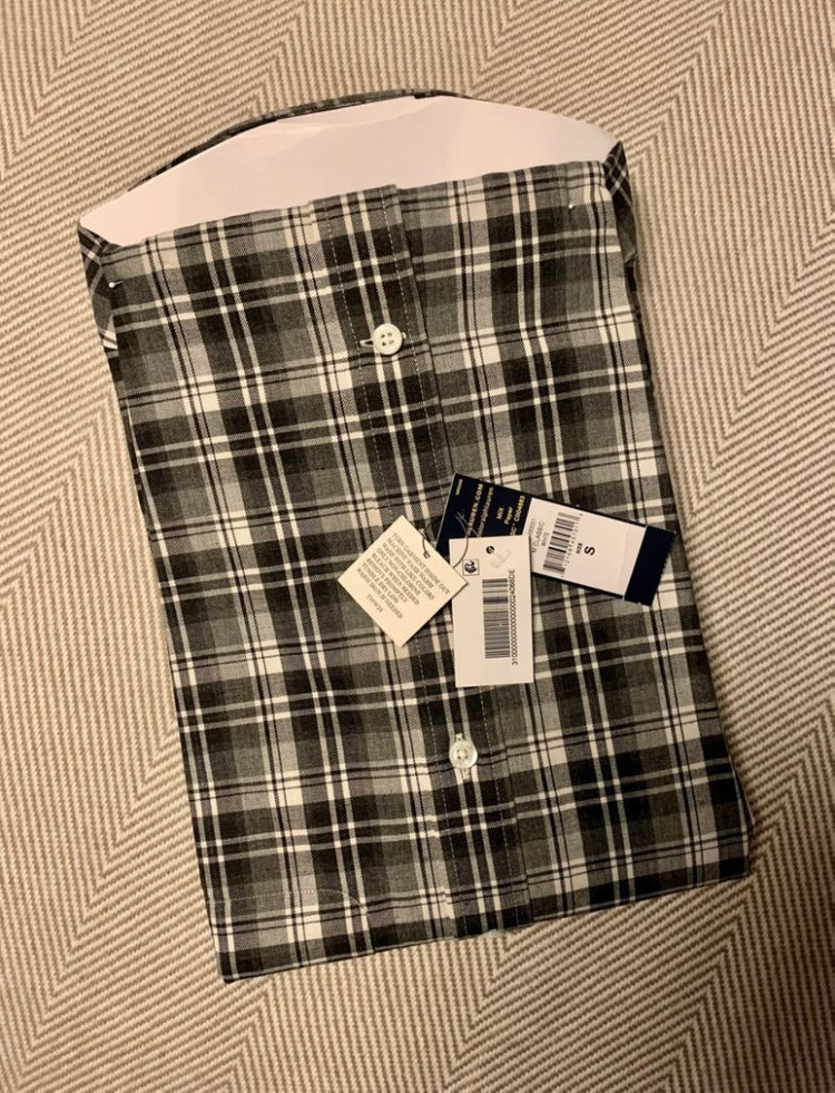 폴로랄프로렌 셔츠 플란넬 레귤러핏 럭셔리트윌 S 95 100--2