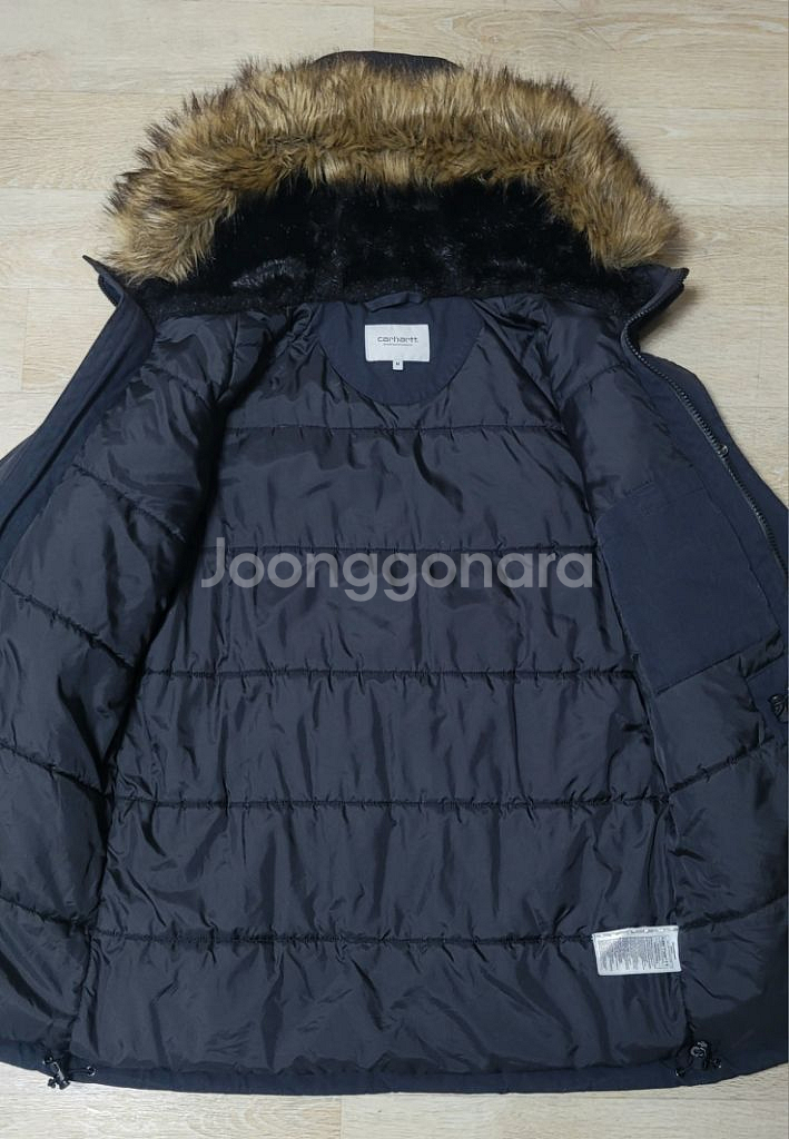 칼하트 carhartt 웰론소재 야상패딩 남L 여XL--4