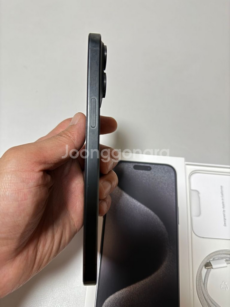 아이폰15프로맥스 512GB 블랙 자급제(애플케어O--3