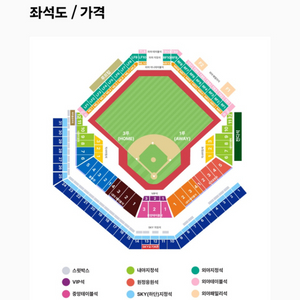 플레이오프 2차전 3루내야지정석 2연석