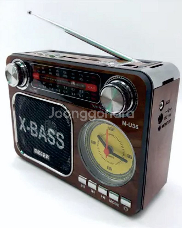 레트로 시계 블루투스 효도라디오 M-36BT--3
