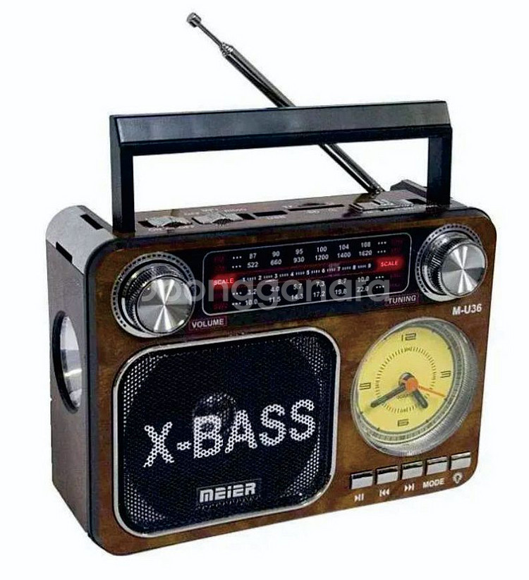 레트로 시계 블루투스 효도라디오 M-36BT--2