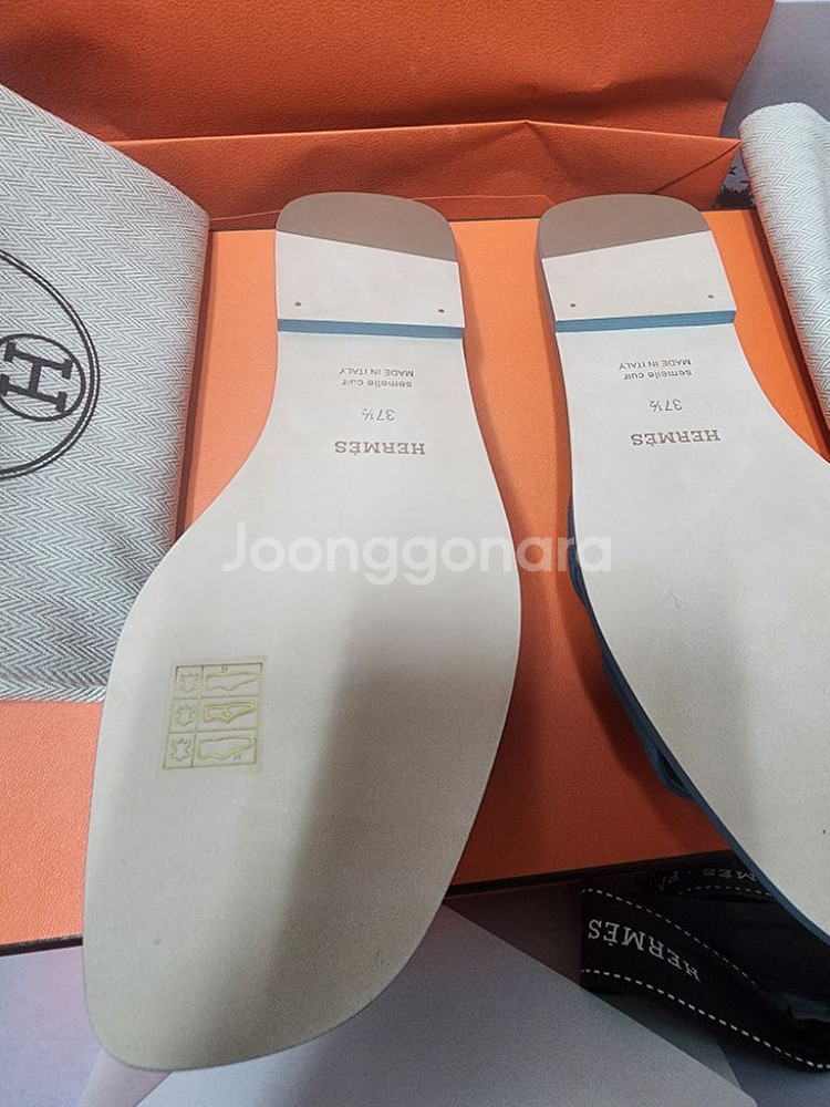 에르메스오란슬리퍼 새상품 선물가능--2