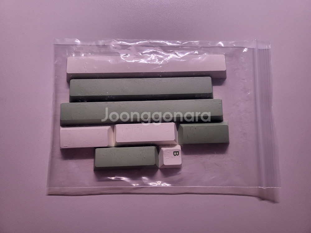 대나무 숲 테마 키캡--2