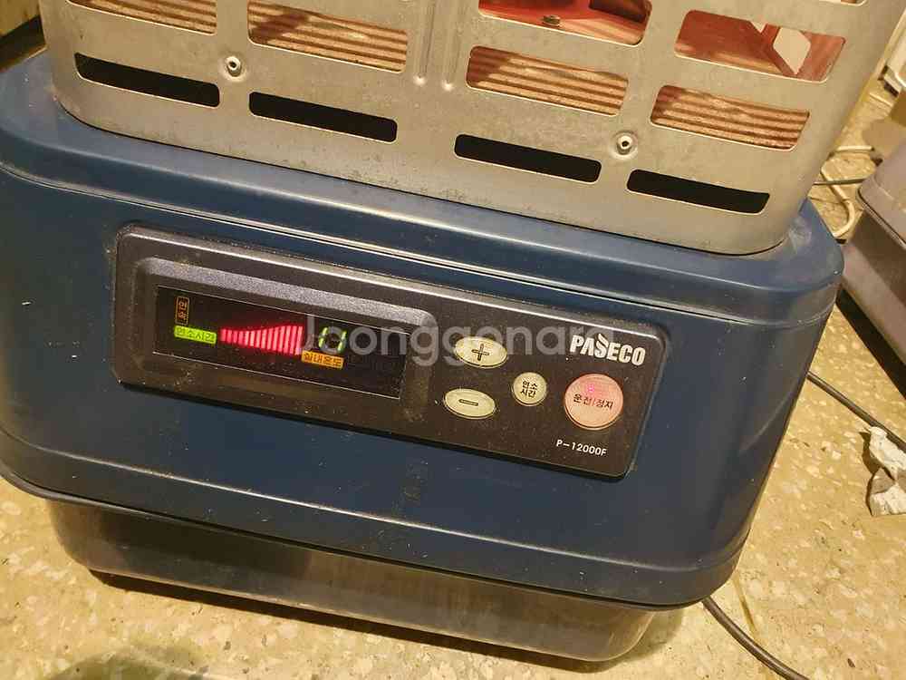 파세코P-12000F석유난로. 등유난로 팬타입난로 히터--2