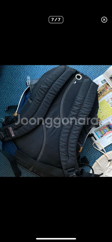Jansport 잔스포츠 올드 모델 스케이트보드 백팩--5