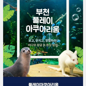 부천 플레이 아쿠아리움 모바일권