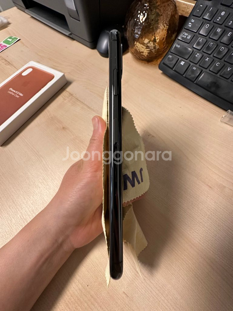 아이폰xs max 스페이스 그레이 256기가 풀박--2
