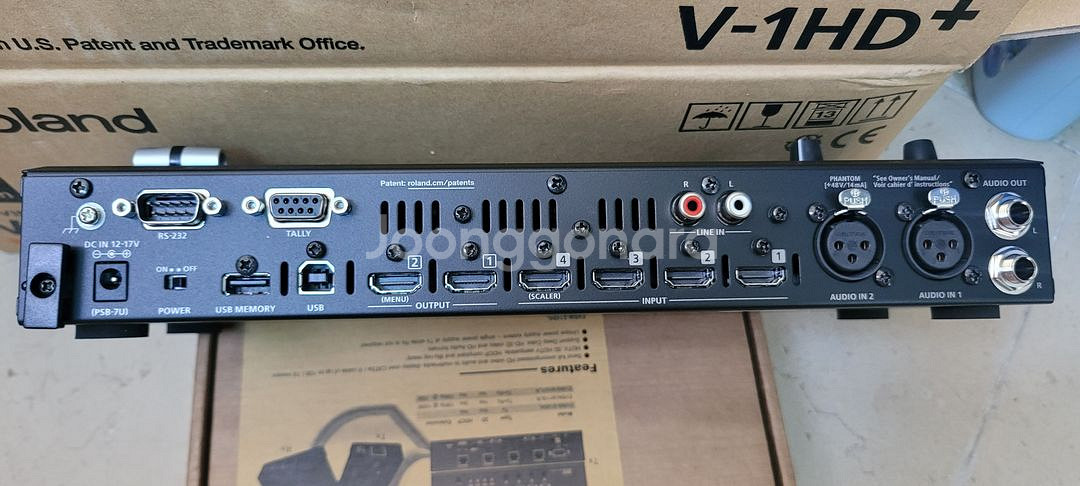 롤랜드 V-1HD PLUS HD비디오스위처--2