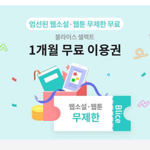 블라이스 셀렉트 1개월 쿠폰 팔아요