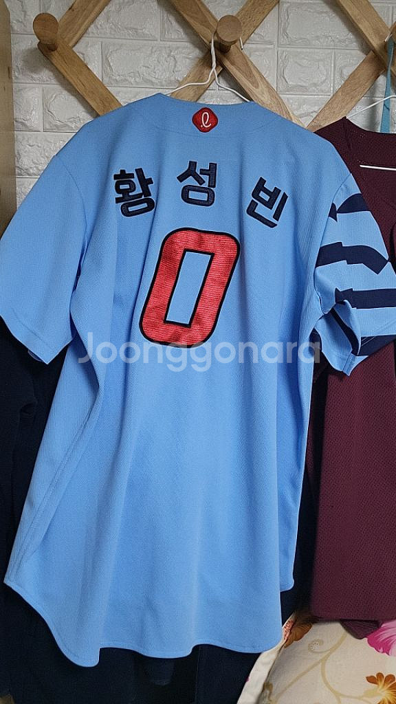 롯데자이언츠 프로페셔널 프페 바다유니폼 110 황성빈--1
