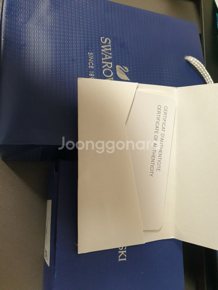 스와로브스키 목걸이(새상품)--3