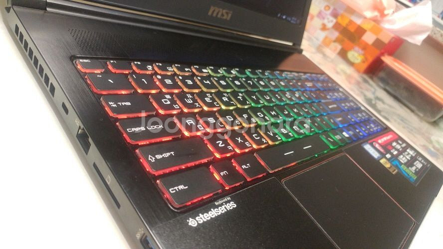 MSI GS63VR 슬림 게이밍 노트북/램32G,GTX--6