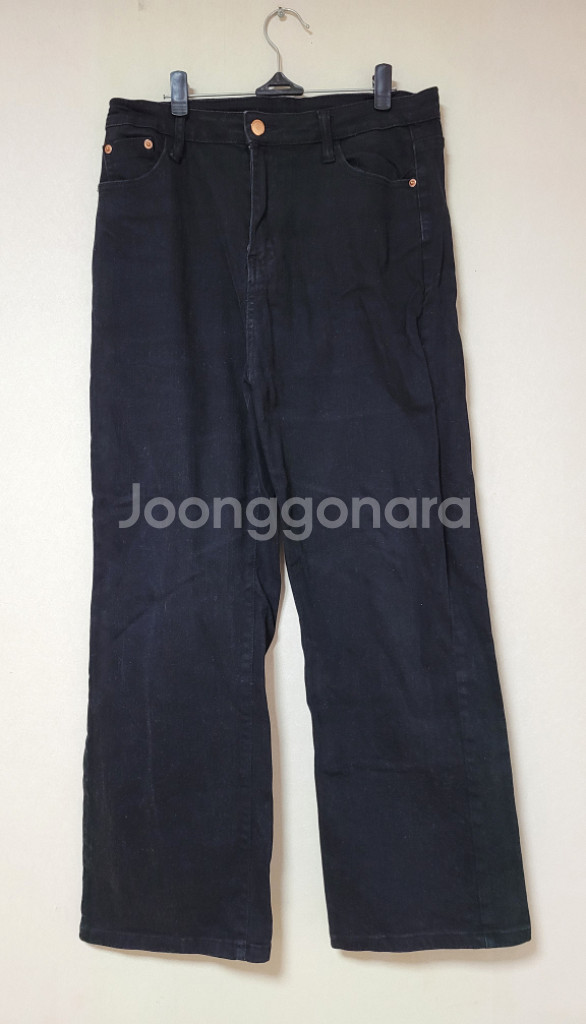 청바지 블랙 XL--1