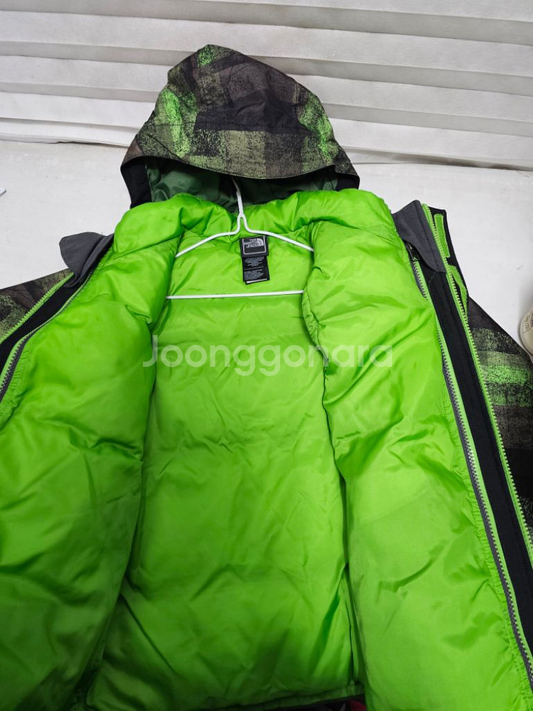 노스페이스 키즈 바람막이 (내피포함) 구스다운점퍼 사이--4