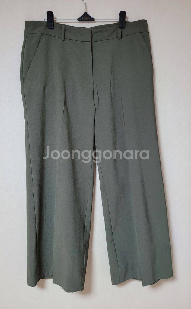 여름 밴딩 정장 바지 올리브 100--1