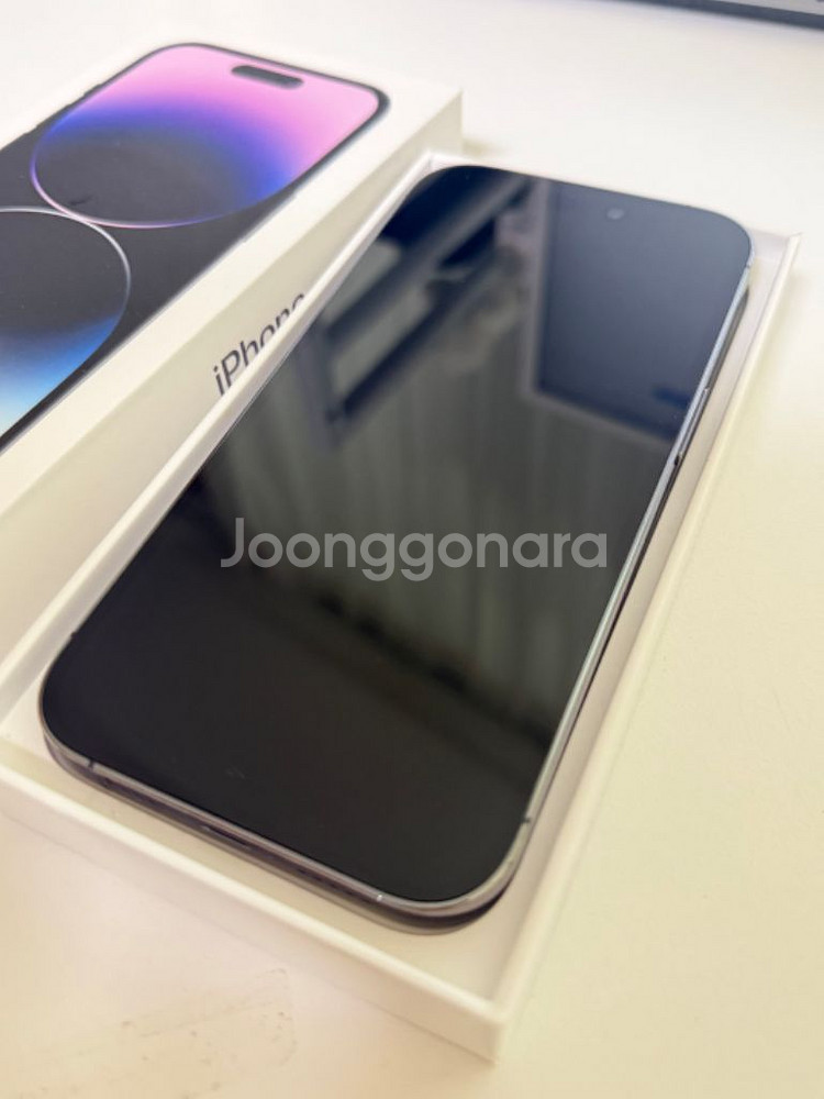 아이폰14프로 128g 딥퍼플--1