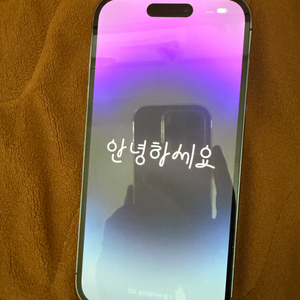 아이폰 128GB 14프로 퍼플