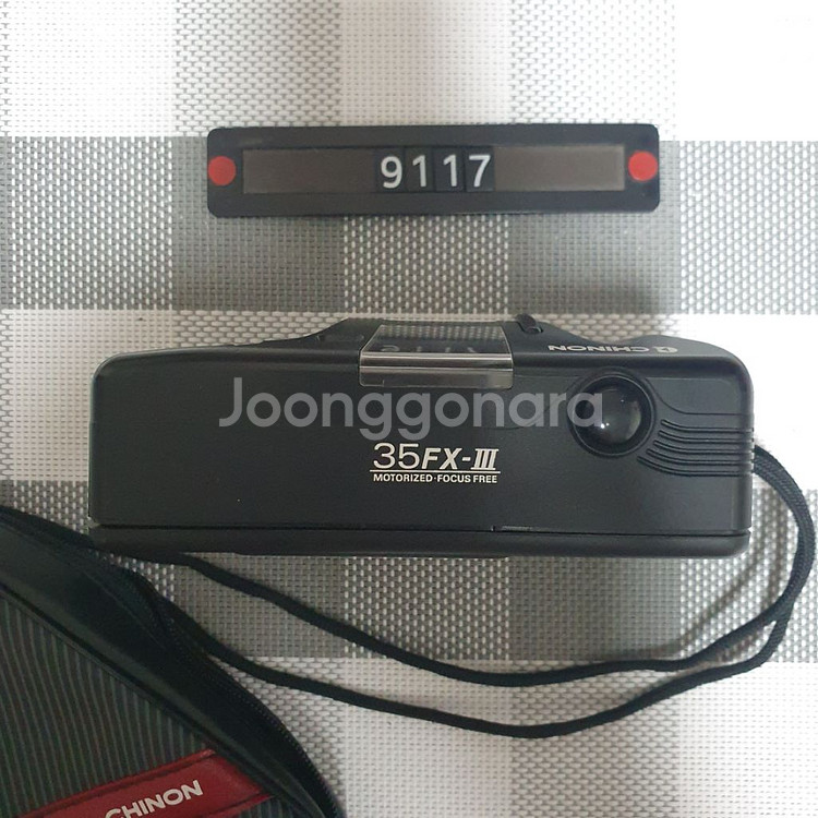 치논 35 FX-3 DX 필름카메라 파우치포함--1