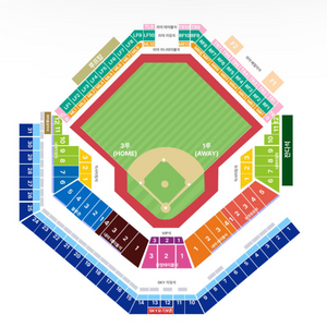 플레이오프2차전 3루스카이상단석 U15구역 18열 연석