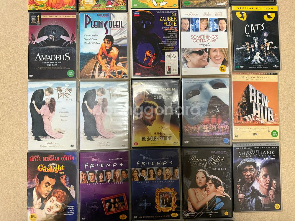 옛날 희귀DVD 일괄 판매합니다.--2