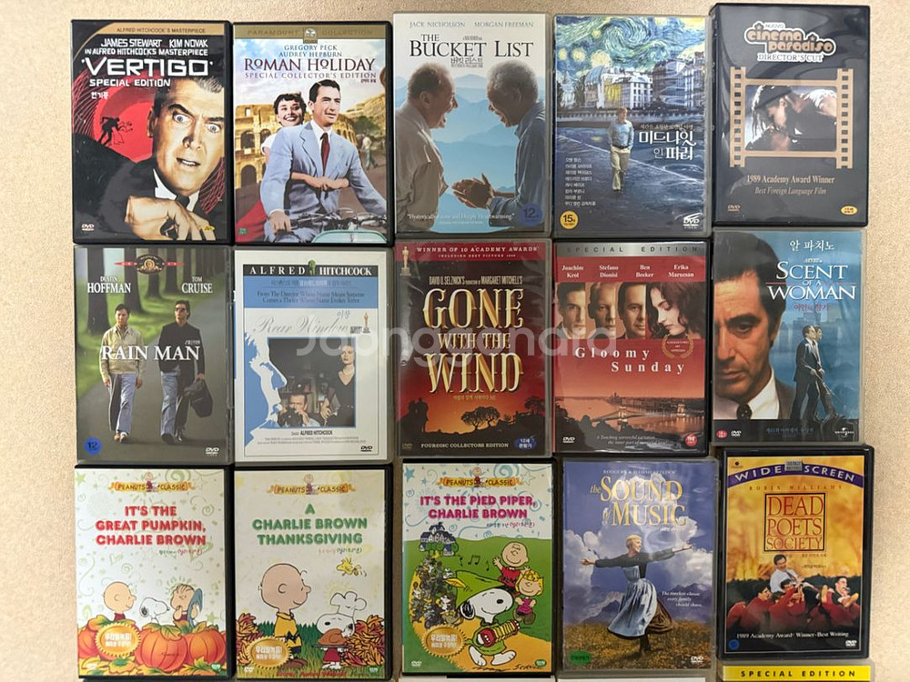 옛날 희귀DVD 일괄 판매합니다.--1