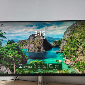 LG 4K 32인치 모니터 32un550