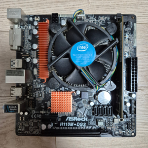 컴퓨터 부품 반본체 (intel 7세대, GTX1050