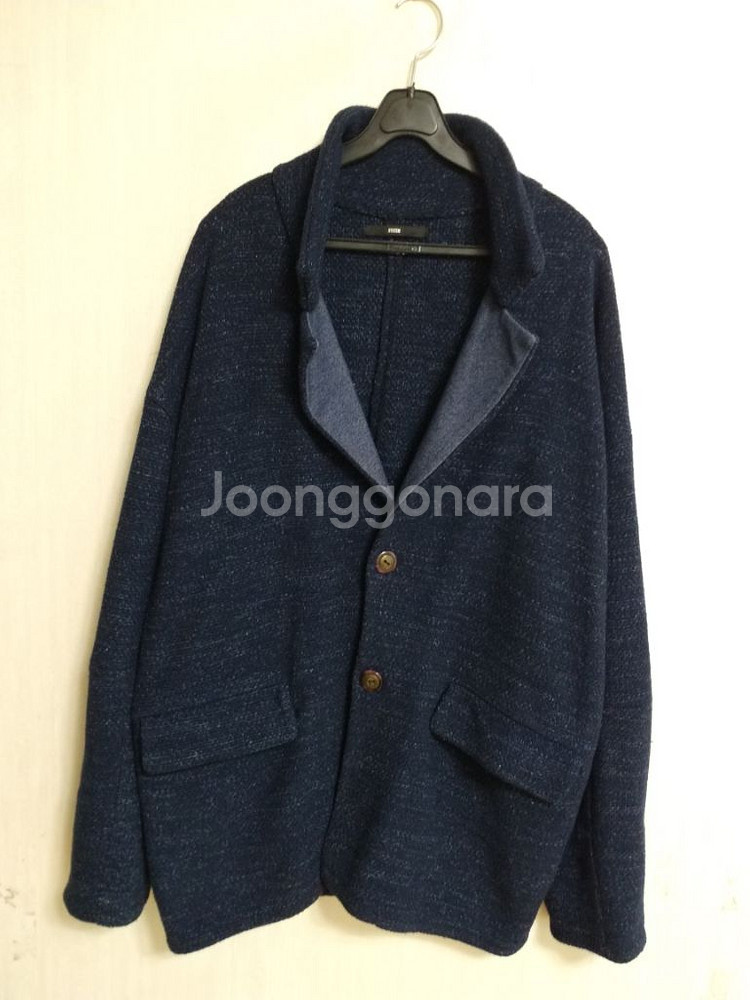 남성 시스템 울.면 니트자켓 (스판.105)--9