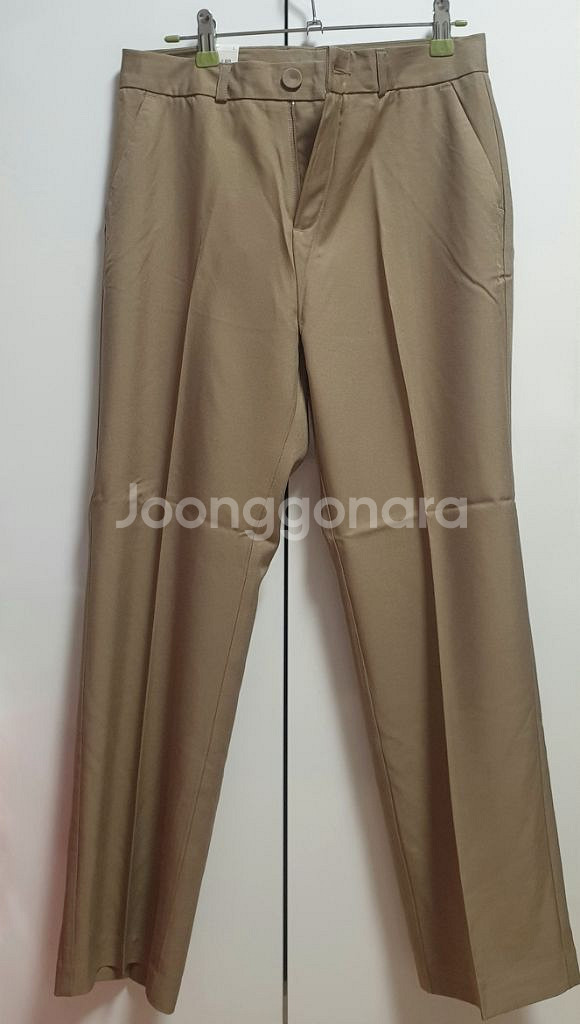 진베이지 여성 슬랙스 L--1