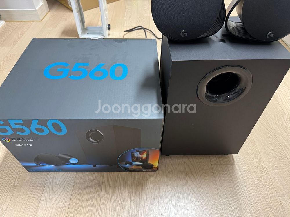 로지텍 G560 스피커 판매합니다--1