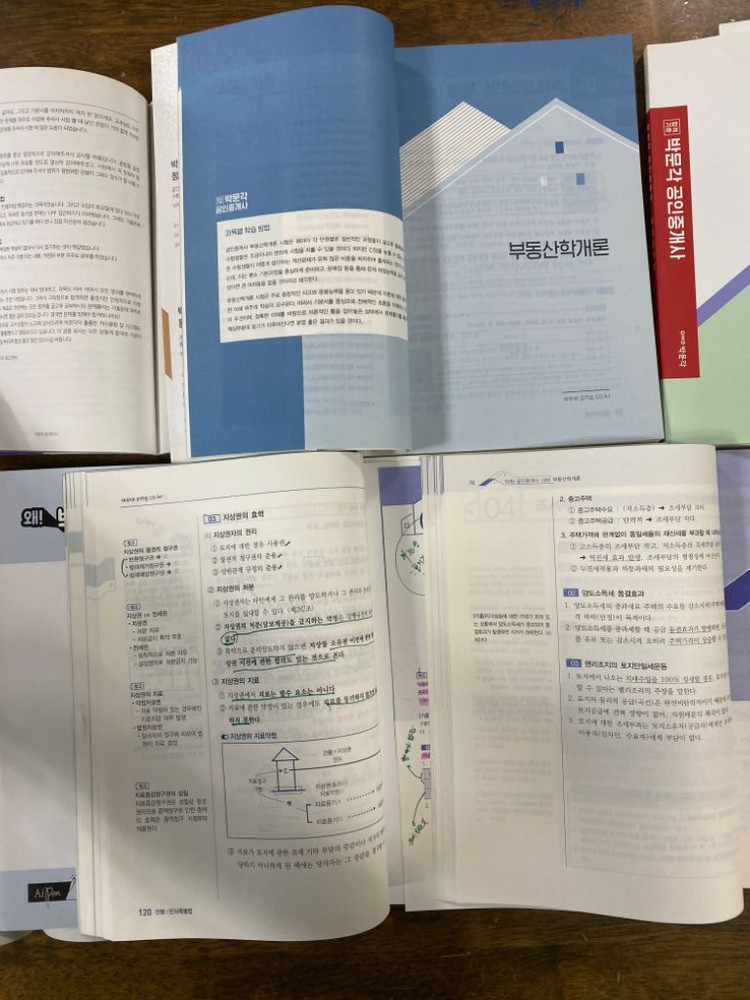 [무료배송]박문각 공인중개사 교재 책 여러권 2021 사진참고 이미지
