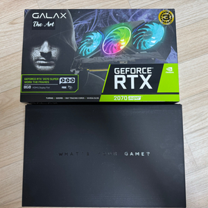 갤럭시 rtx 2070 super 아트 3팬 팝니다