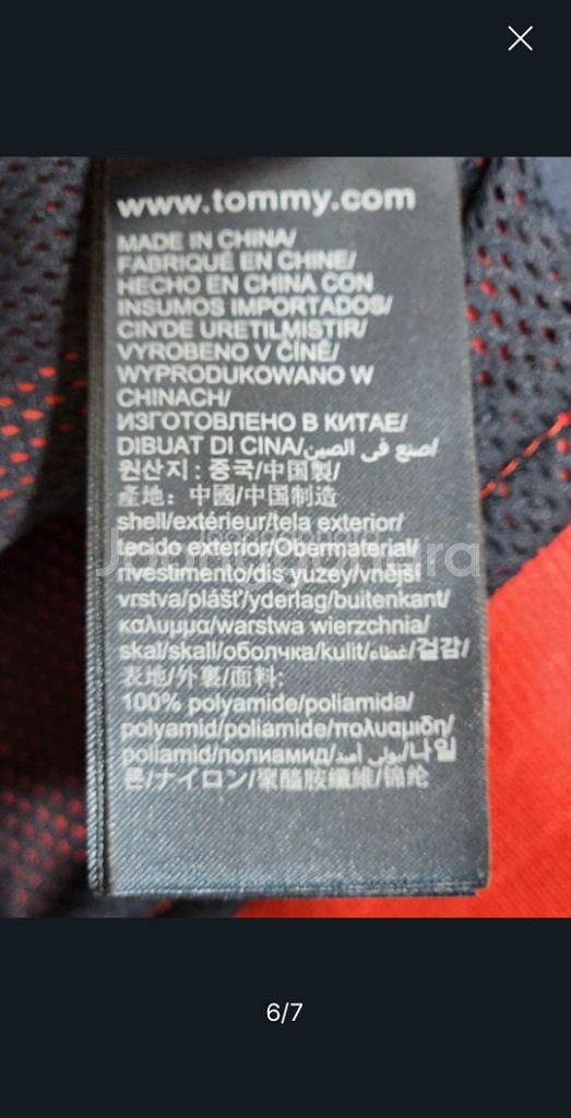 (L) 타미힐피거 블루종 점퍼 빨강 토미 자켓 캐주얼--5